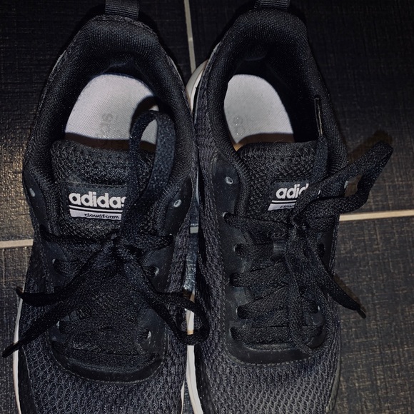 ADIDAS CloudFoam B&W Running Shoes - Picture 3 of 5